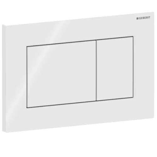 Кнопка змиву Geberit Sigma01 square 115.660.11.1 білий глянець