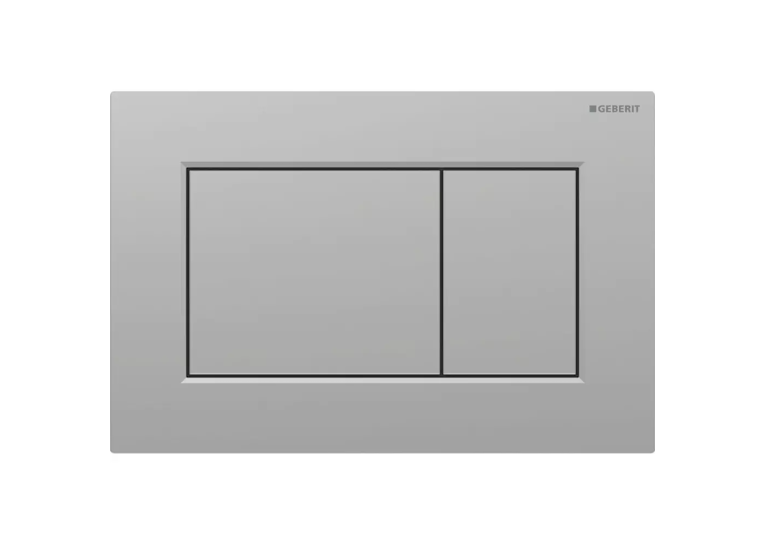 Кнопка змиву Geberit Sigma01 square 115.660.JQ.1 хром матовий