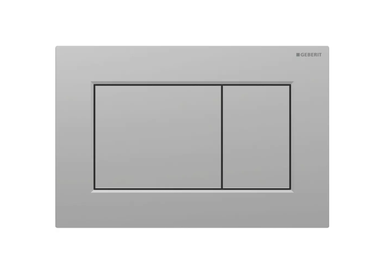 Кнопка змиву Geberit Sigma01 square 115.660.JQ.1 хром матовий