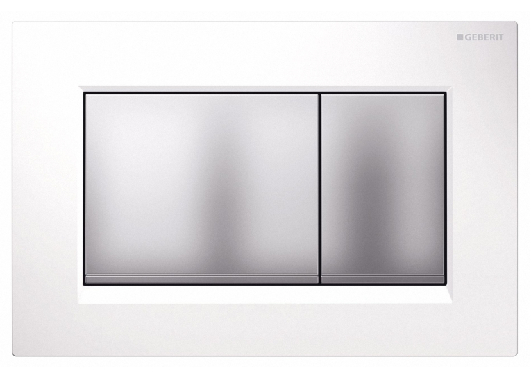  Кнопка змиву Geberit Sigma 30, білий/хром матовий 115.883.KL.1
