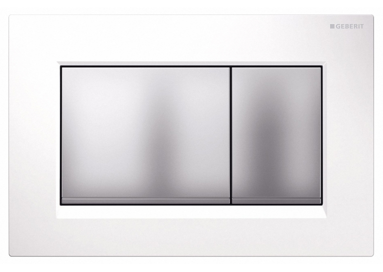  Кнопка змиву Geberit Sigma 30, білий/хром матовий 115.883.KL.1
