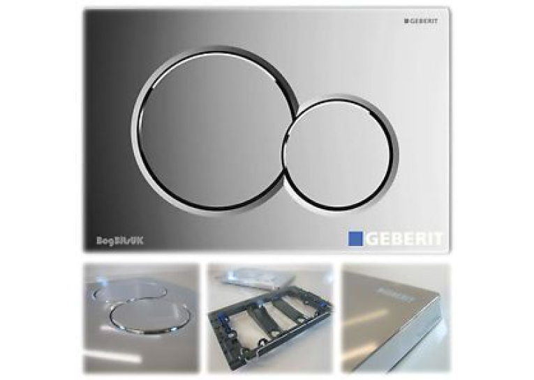  Кнопка змиву Geberit SIGMA 01, хром хром пластик 115.770.JQ.5