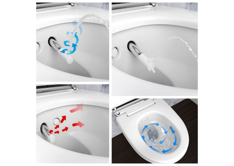  Унітаз-біде підвісний Geberit AquaClean Mera Classic 146.204.11.1