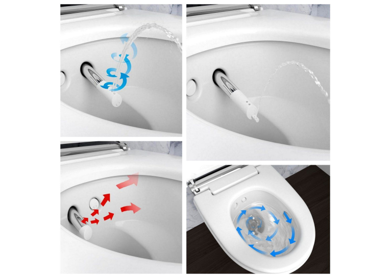 Унитаз-биде подвесной Geberit AquaClean Mera Classic 146.204.11.1