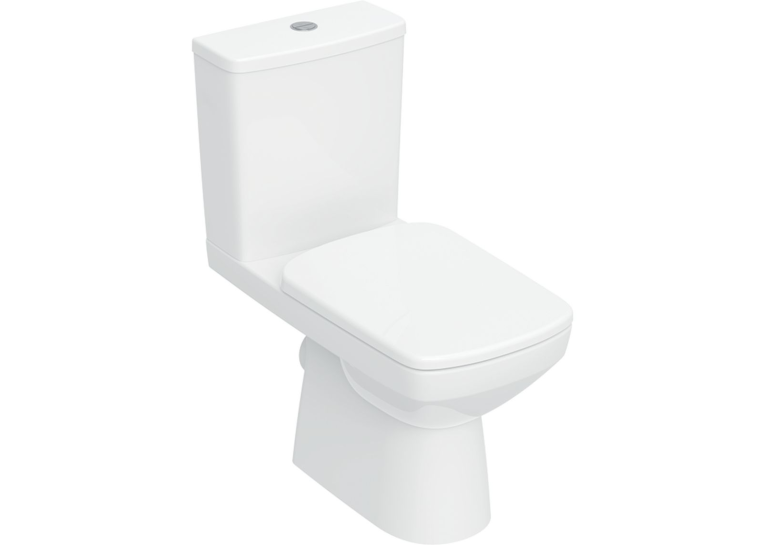 Унітаз-компакт Geberit Selnova Square 503.086.00.1 з бачком та сидінням Soft Close