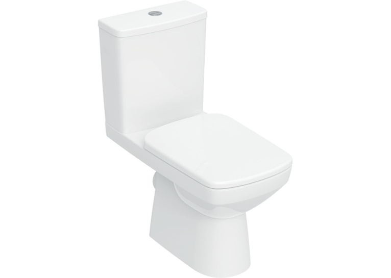 Унітаз-компакт Geberit Selnova Square 503.086.00.1 з бачком та сидінням Soft Close