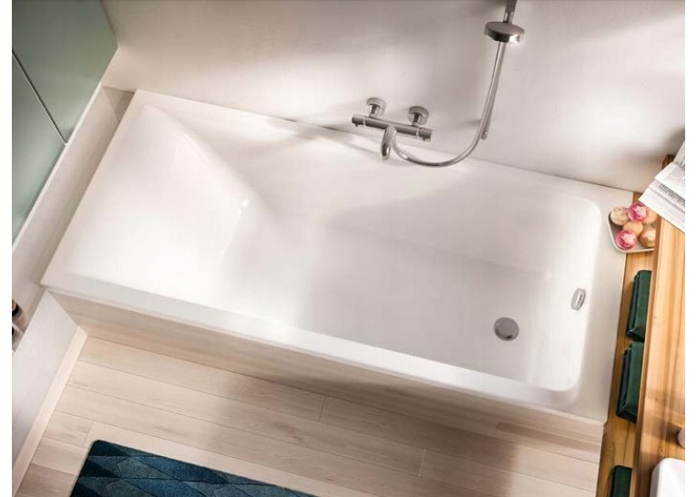 Ванна акрилова Geberit SELNOVA SQUARE 150х70 + ніжки  554.381.01.1