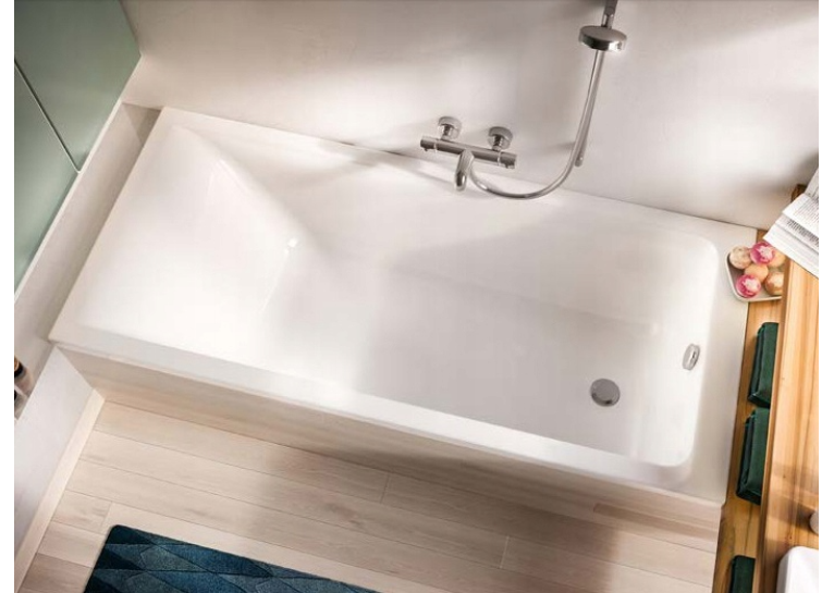 Ванна акрилова Geberit SELNOVA SQUARE 160х70 + ніжки  554.382.01.1