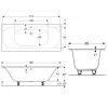  Ванна акрилова Geberit Soana 180x80 554.004.01.1