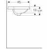  Раковина Geberit VariForm 60х45 см 500.733.01.2