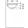  Раковина Geberit VariForm 48х42 см 500.751.01.2