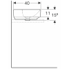 Раковина Geberit VariForm 50х40 см 500.775.01.2