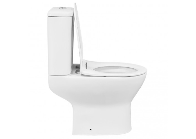  Унітаз компакт Grace RIVO білий із сидінням дюропласт UF, 48246 / CT8132