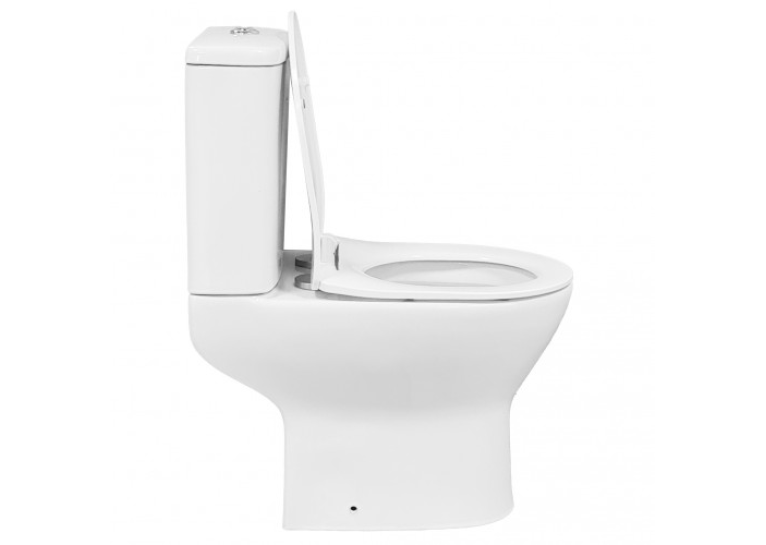 Унітаз компакт Grace RIVO білий із сидінням дюропласт UF, 48246 / CT8132