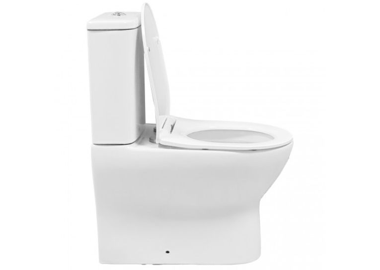  Унітаз компакт Grace LYRA білий із сидінням дюропласт UF, 47983 / CT8600C