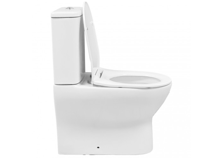  Унітаз компакт Grace LYRA білий із сидінням дюропласт UF, 47983 / CT8600C