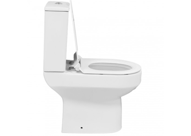  Унітаз компакт Grace TORA білий із сидінням дюропласт UF, 47984 / CT8602C