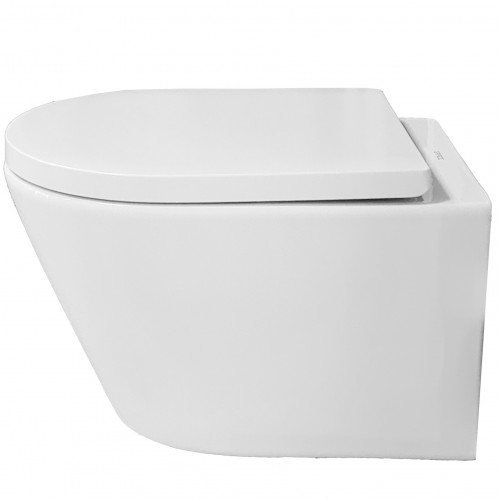 Підвісний унітаз Grace REM Vortex із сидінням дюропласт soft-close, WH8001B
