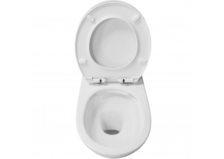  Підвісний унітаз Grace RIO RIMLESS із сидінням дюропласт soft-close, WH8005