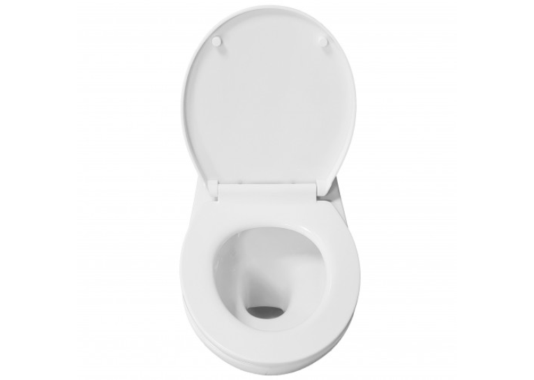 Підвісний унітаз Grace RIO RIMLESS із сидінням дюропласт soft-close, WH8005