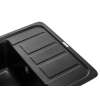 Кухонная мойка GRANADO Alanis Black Shine 2701