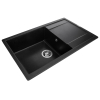  Кухонна мийка GRANADO Alicante Black Shine 2401