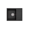  Кухонна мийка GRANADO Altea Black Shine 1301