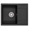  Кухонна мийка GRANADO Altea Black Shine 1301