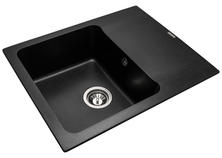  Кухонна мийка GRANADO Avila Black Shine 0501