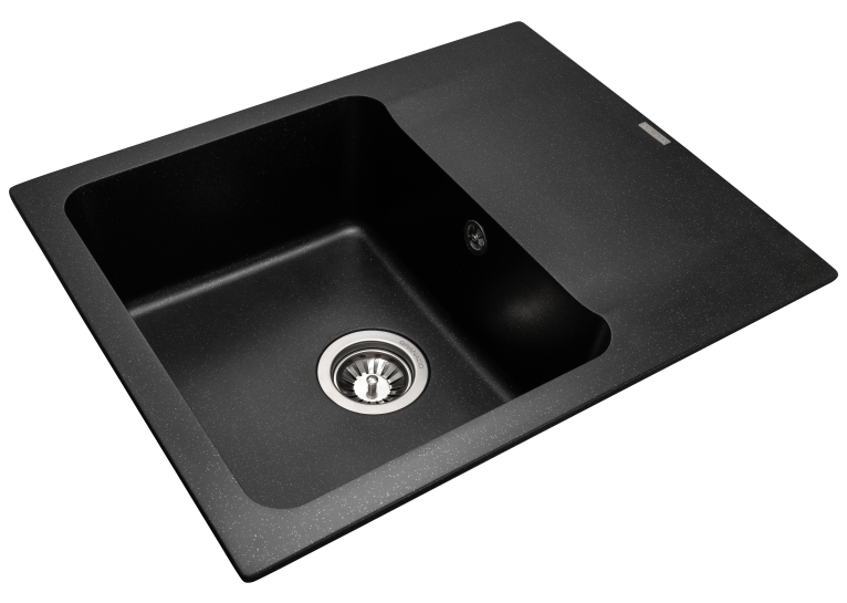  Кухонна мийка GRANADO Avila Black Shine 0501