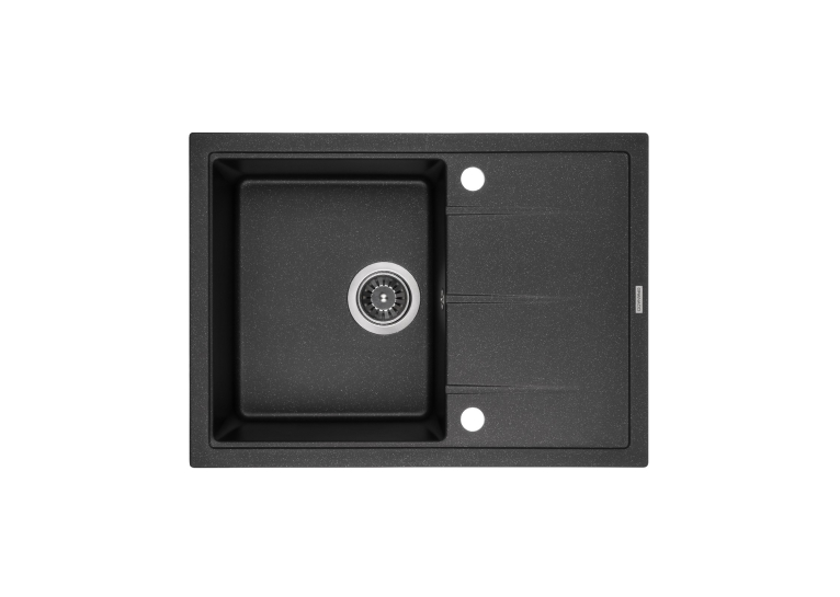 Кухонная мойка GRANADO Blanos black shine (680*500mm.) 2501