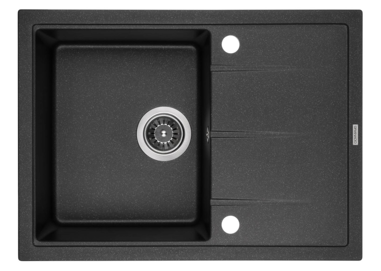 Кухонна мийка GRANADO Blanos black shine (680*500mm.) 2501