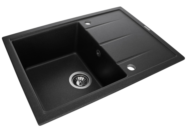 Кухонна мийка GRANADO Blanos black shine (680*500mm.) 2501