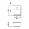 Кухонная мойка GRANADO Cadiz Gris 2308