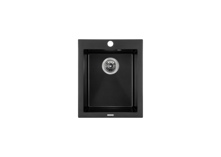  Кухонна мийка GRANADO Cadiz Black Shine 2301