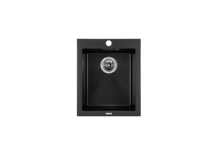 Кухонная мойка GRANADO Cadiz Black Shine 2301
