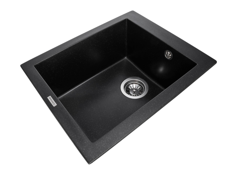  Кухонна мийка GRANADO Cadiz Black Shine 2301
