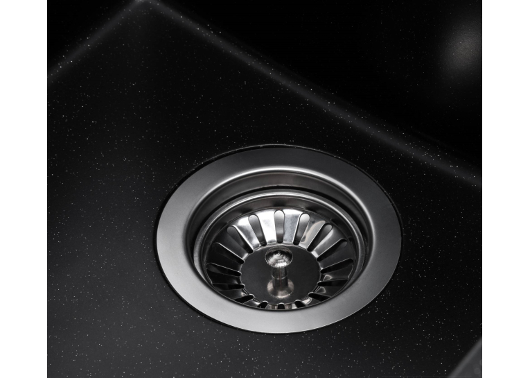  Кухонна мийка GRANADO Cadiz Black Shine 2301