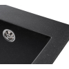  Кухонна мийка GRANADO Cadiz Black Shine 2301