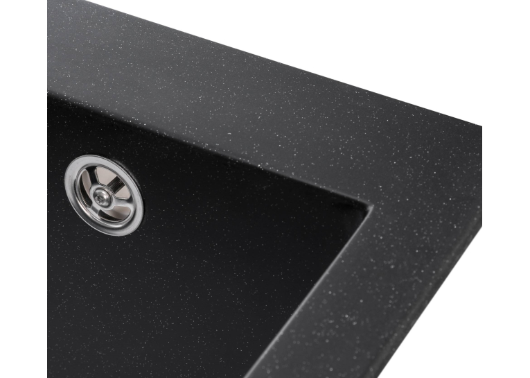  Кухонна мийка GRANADO Cadiz Black Shine 2301