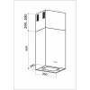 Вытяжка кухонная GRANADO Segovia 2614-1200 inox GCH6236377