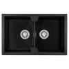  Кухонна мийка GRANADO Cordoba Black Shine 1201