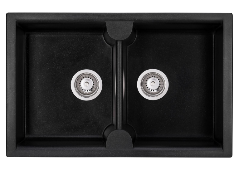 Кухонная мойка GRANADO Cordoba Black Shine 1201