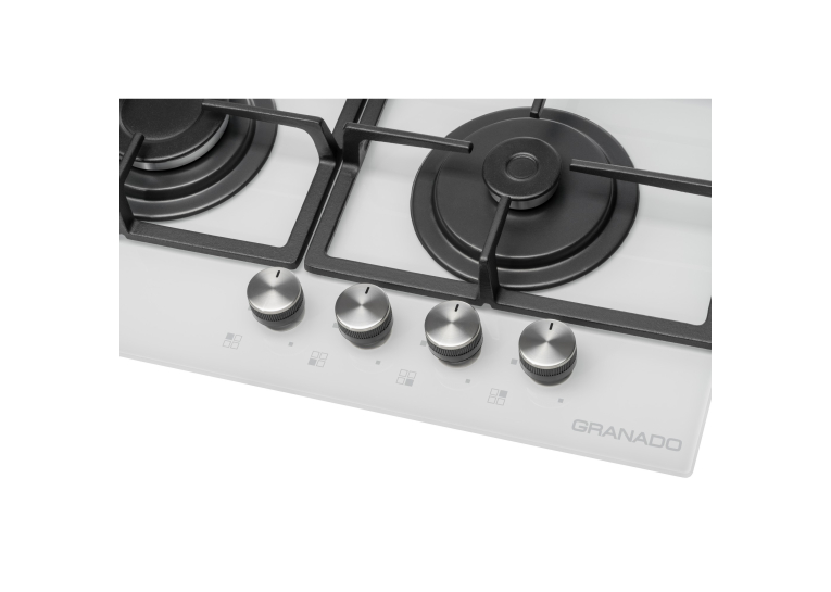 Газова поверхня GRANADO GGH 62-104 White glass GGH2621045