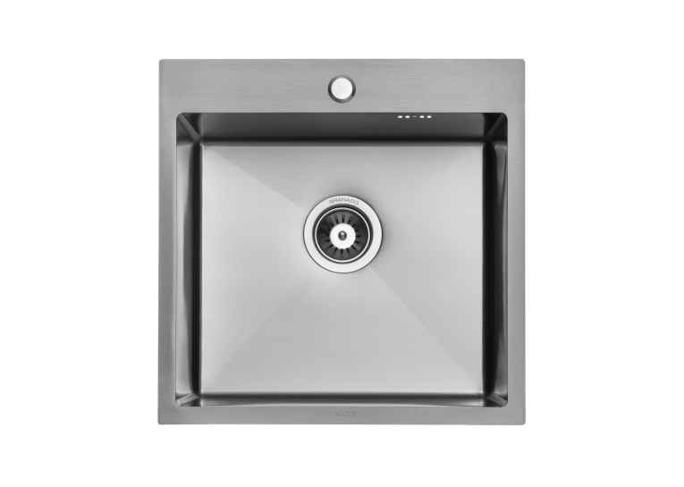 Кухонна мийка GRANADO Galera S201 black (500*500*220mm) GS02201B
