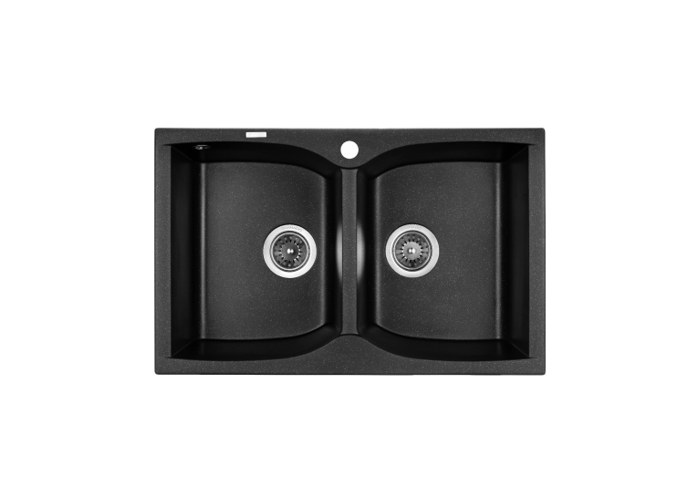  Кухонна мийка GRANADO Cordoba Black Shine 1201