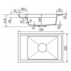 Мойка кухонная GRANADO Estella Avena 3302
