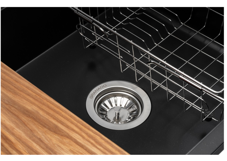 Кухонная станция GRANADO Optimal Estella Black shine ksg0201