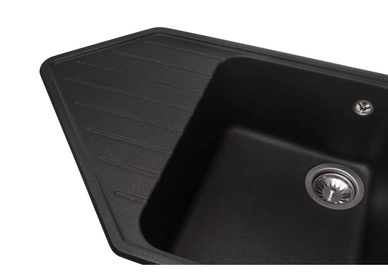Кухонная мойка GRANADO IBIZA black shine (979*500mm.) 1801