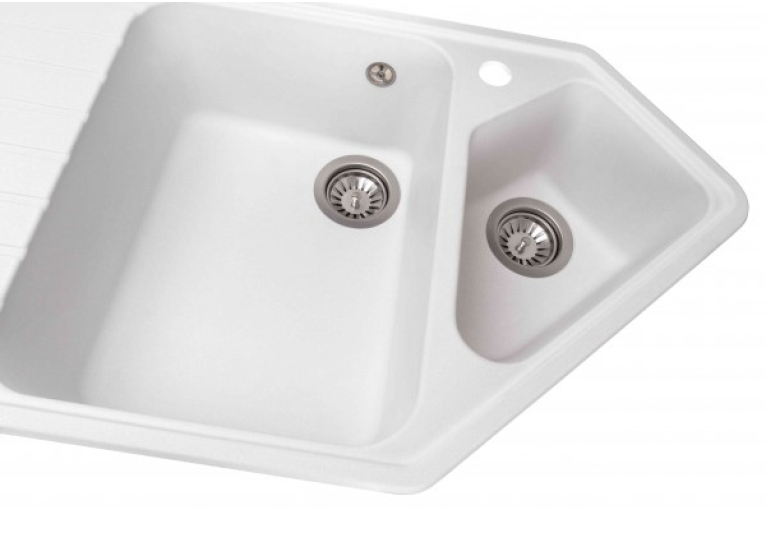 Кухонна мийка GRANADO IBIZA white (979*500mm.) 1805